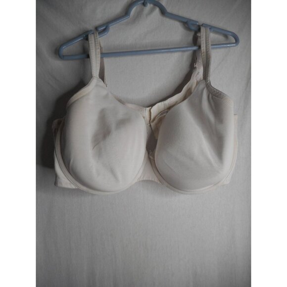 Cacique Other - Cacique 46DDD T-shirt Bra Cotton underwire off white